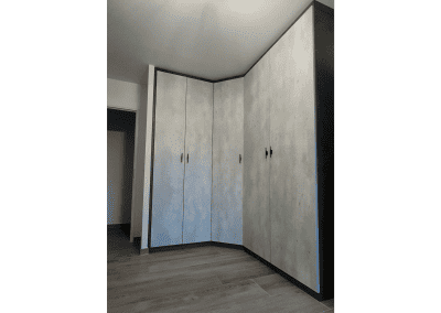 Dressing Coloris façades : Ciment ; Coloris intérieur : Graphite